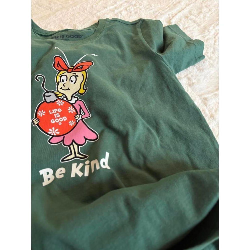 Life is Good Kids Holiday Shirt Size Large